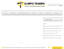 Tablet Screenshot of olimpioteixeira.com.br